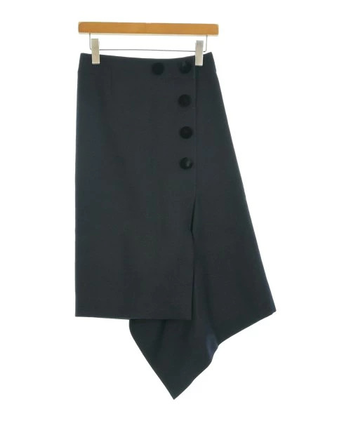 sacai Black Wool Maxi Skirt S Vintage Used Japan Made No Pockets