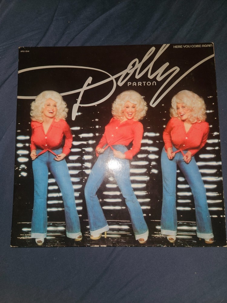 Dolly Parton Here You Come Again Album Vinyl Record 1977 Used