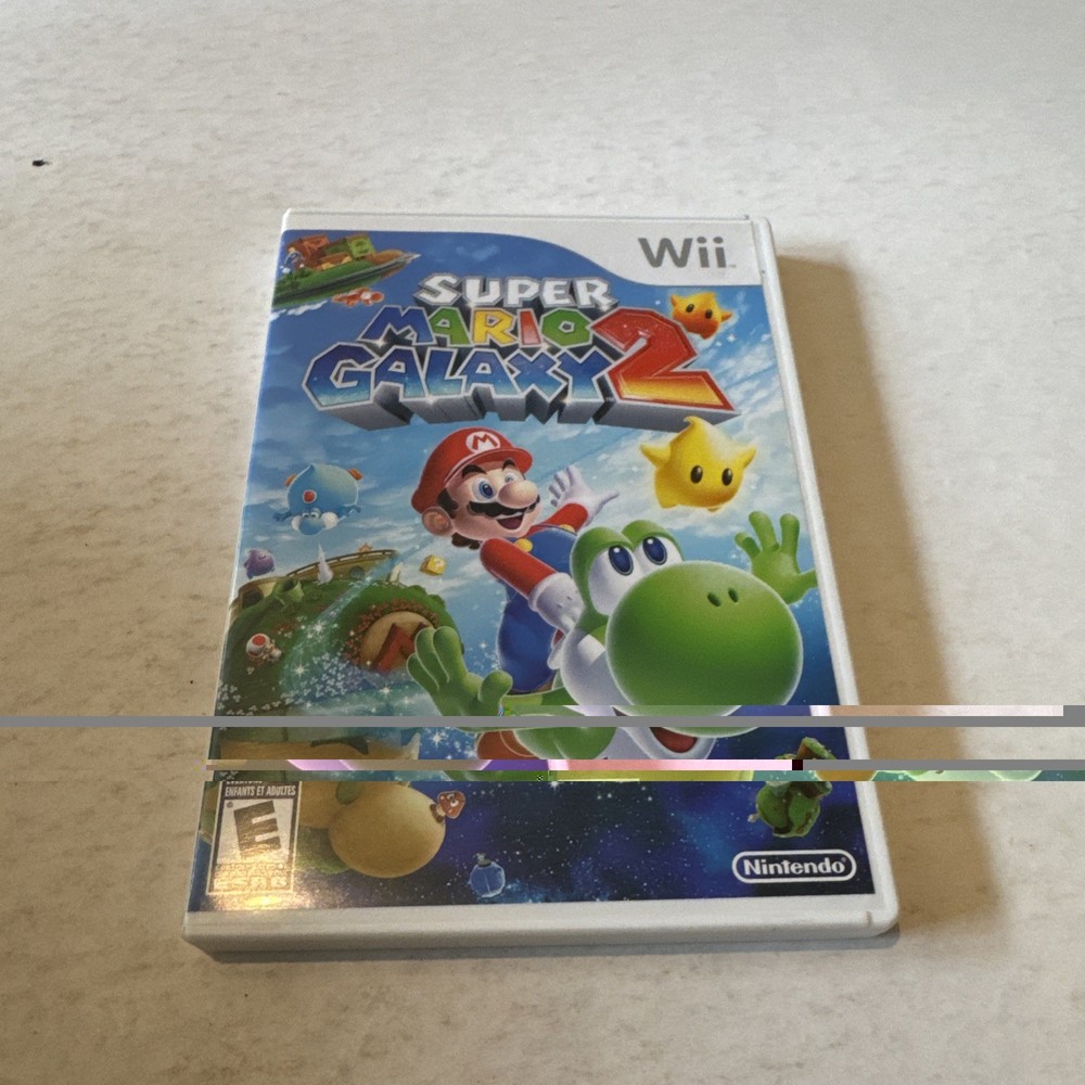 Super Mario Galaxy 2 Wii Family Fun Action Adventure Bros Complete