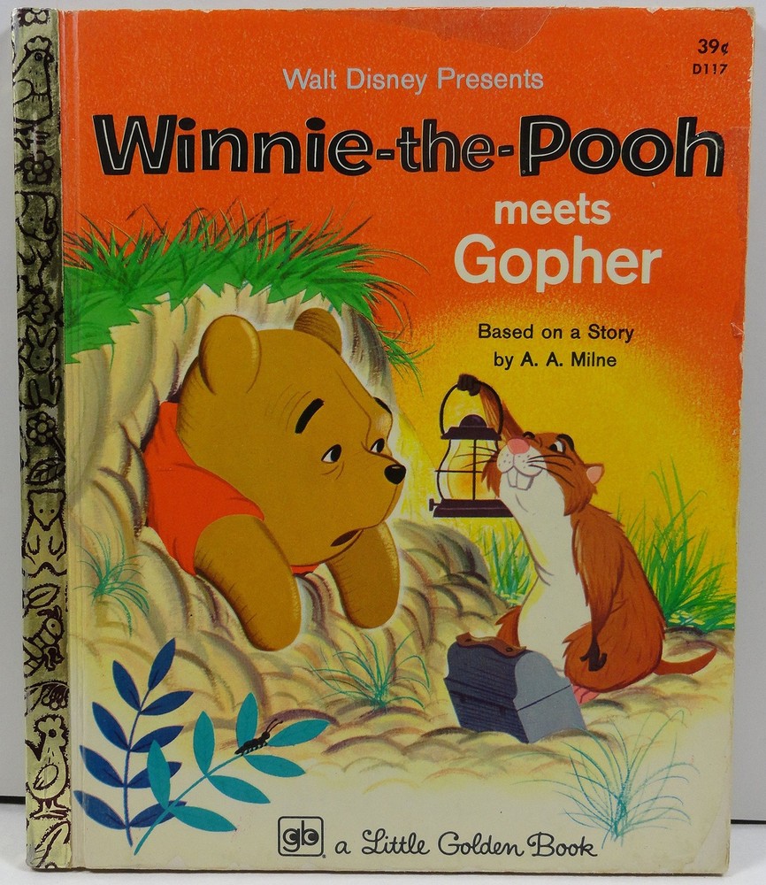 WALT DISNEY PRESENTS WINNIE - THE - POOH MEETS GOPHER