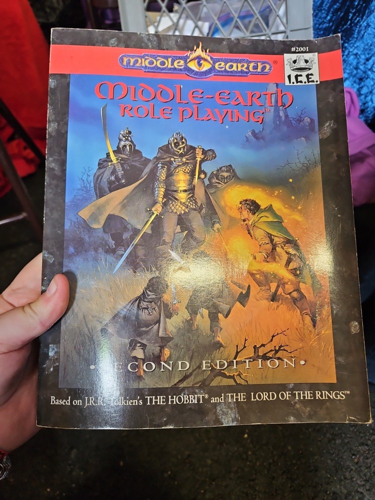 ICE MERP 2nd Ed Middle-Earth Role Playing (2nd Ed) VG