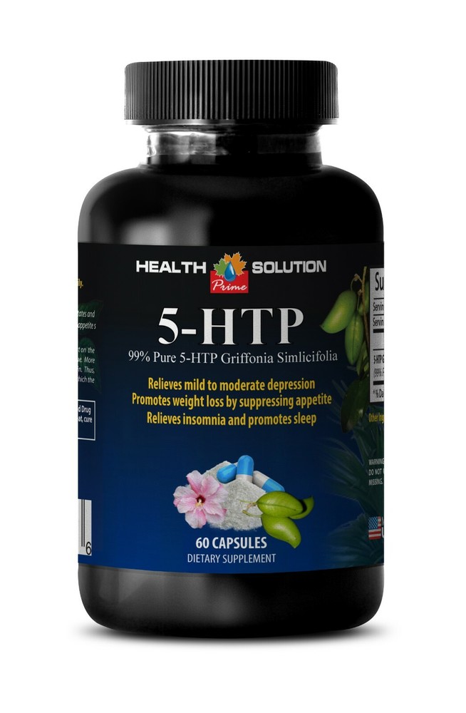sleep support - 99% Pure 5-HTP Extract - natural weight loss 1 Bottle