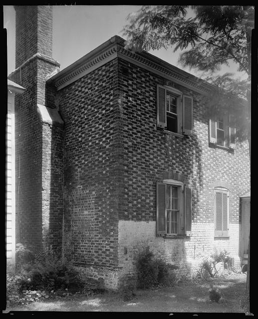 Photo:Wilton Hague Westmoreland County Virginia 1930s Brick House Exterior