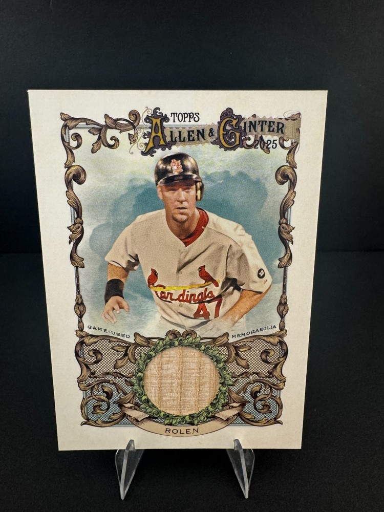 2025 Topps Allen & Ginter Scott Rolen #AGR-SR Game Used Bat Relic Cardinals