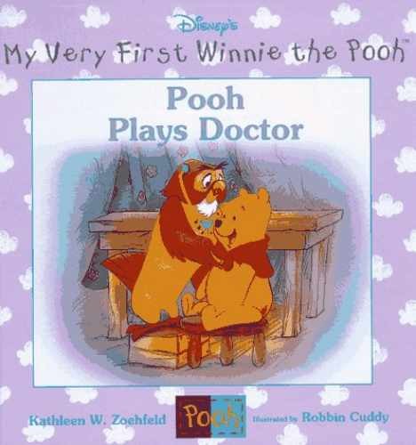 Pooh Plays Doctor - Hardcover, by Zoehfeld Kathleen Weidner; - Acceptable n