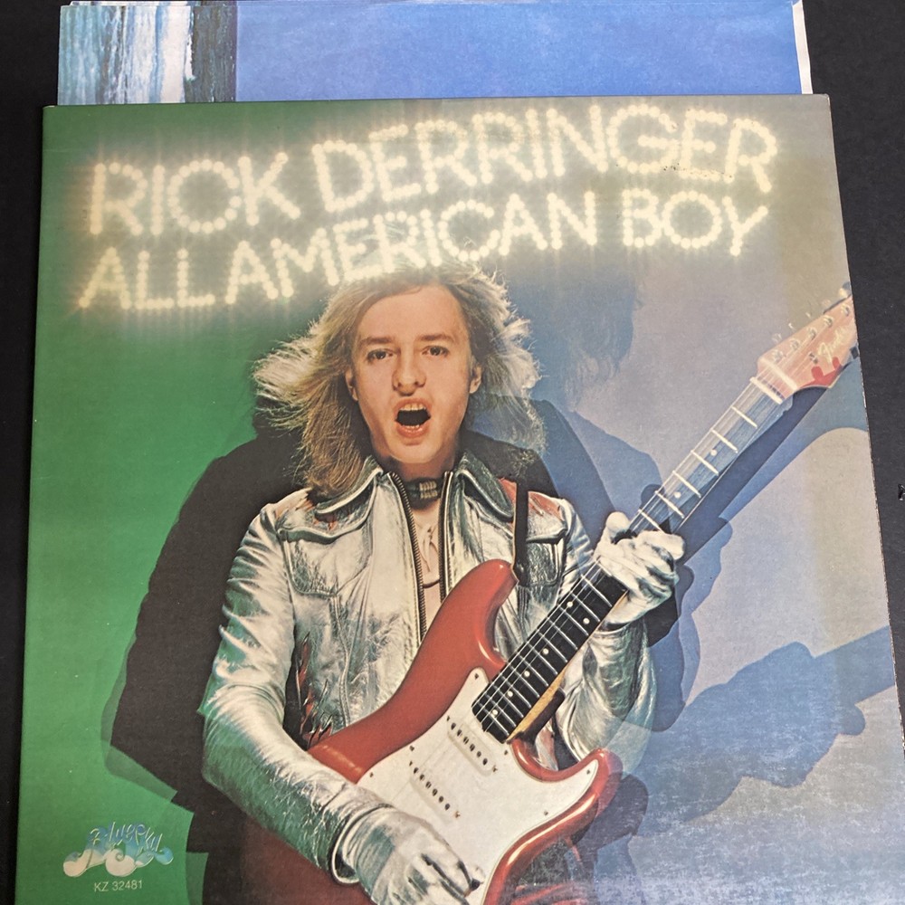 Rick Derringer: All American Boy LP Vinyl US 1973 Blue Sky OG Gatefold