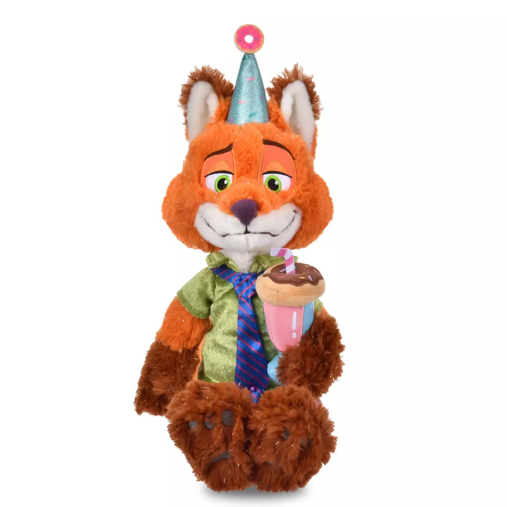 Disney store Japan Tokyo Nick Wilde Plush Toy 10TH Anniversary  Zootopia
