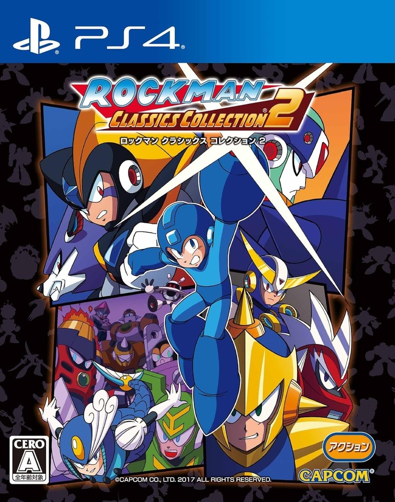 Rockman Classics Collection 2 - PS4 book form JP