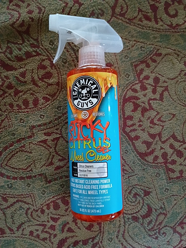 Chemical Guys CLD10516 - Sticky Citrus Gel Wheel & Rim Cleaner (16 oz)