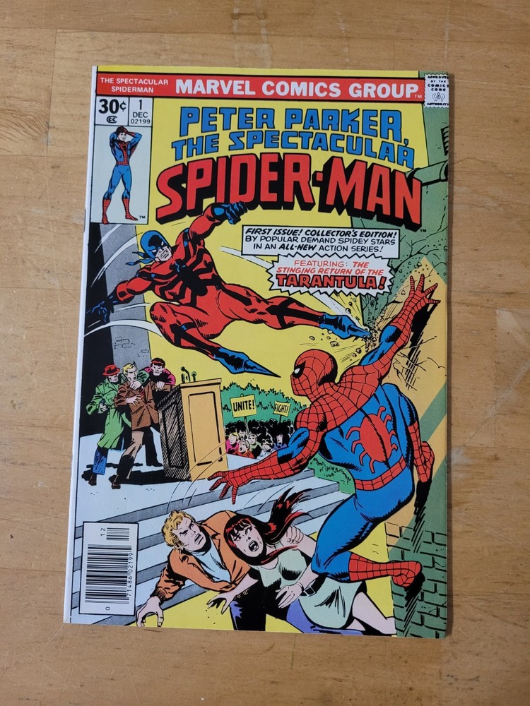 Peter Parker the Spectacular Spider-Man #1 1976 - Tarantula See Notes