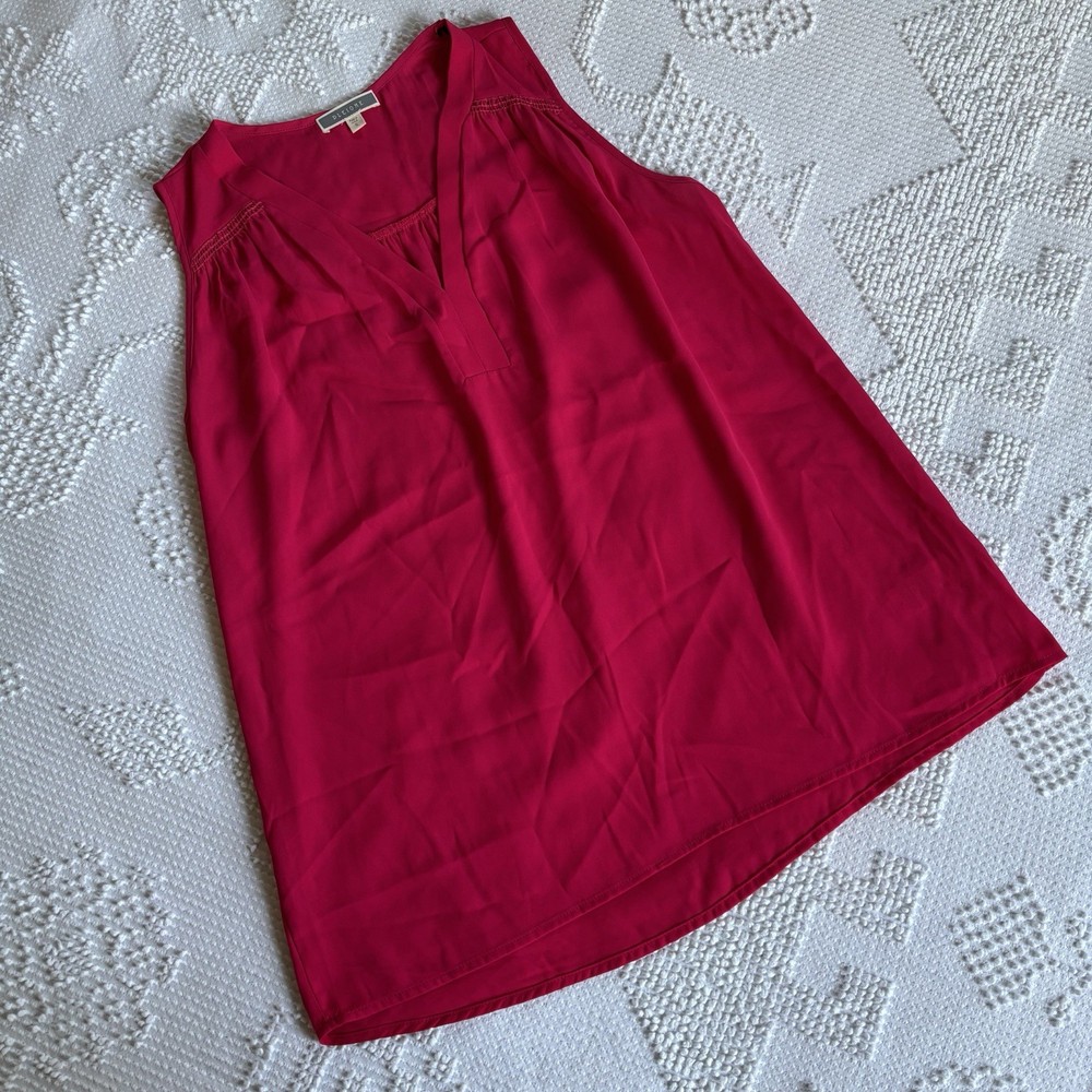 Pleione women’s size small pink sleeveless blouse