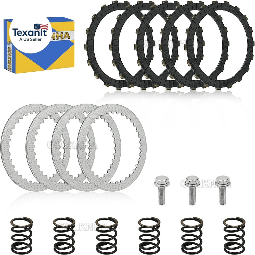 Clutch Kit & Friction Steel Plates for Honda Grom MSX 125/ABS Monkey Z125M/ABS T