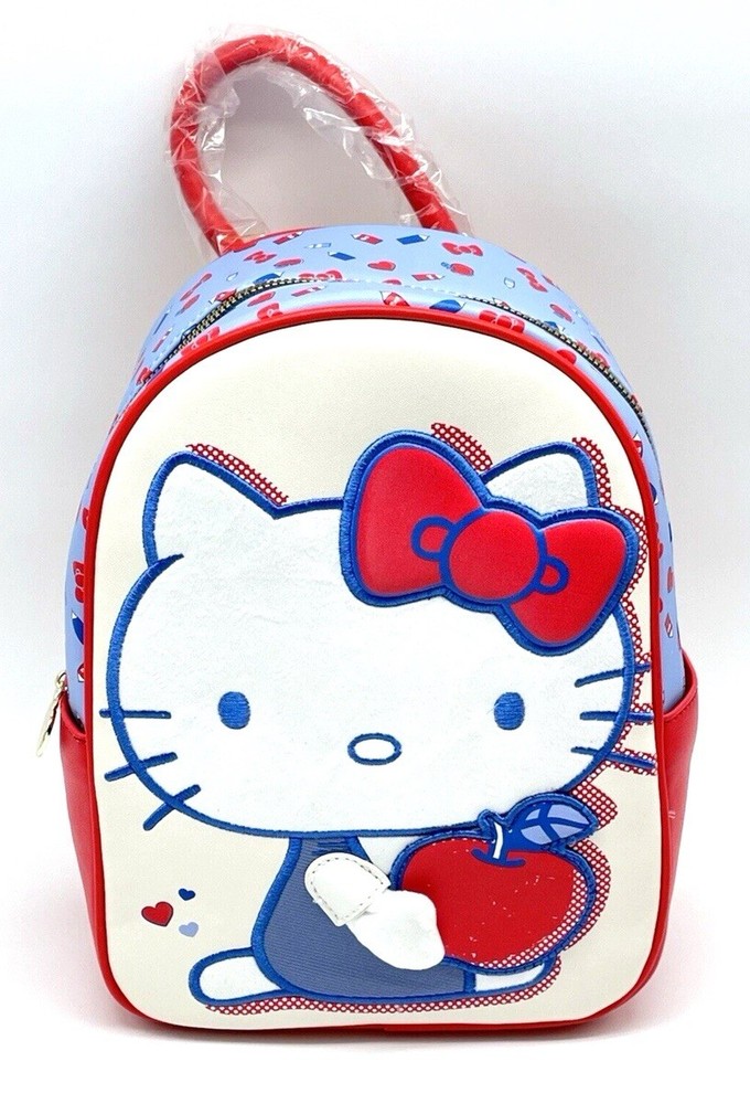 Her Universe Hello Kitty Apple Mini Backpack NWT Classic Style