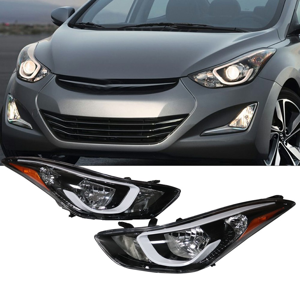 2014-2016 Hyundai Elantra OEM Headlights – Left & Right Side