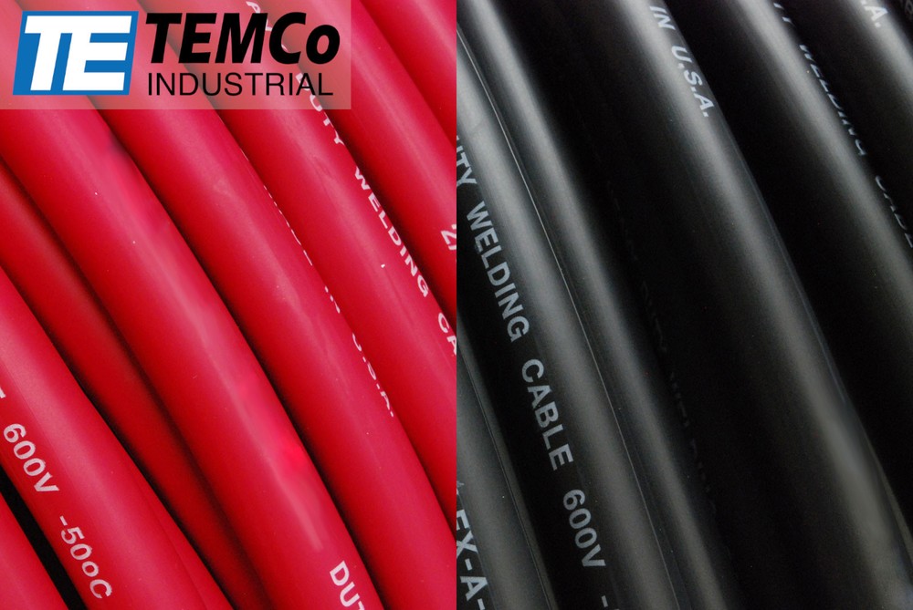 WELDING CABLE 2 AWG 60' 30'BLACK 30'RED FT BATTERY USA Gauge Copper AWG Solar