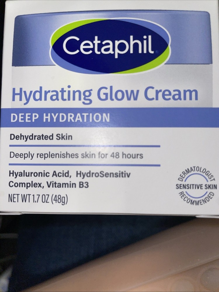 Cetaphil Deep Hydrating Glow Cream 1.7 oz Deep Hydration Skin Care Dehydrated
