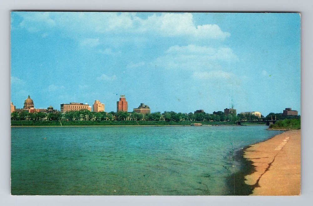 Harrisburg PA-Pennsylvania, Capitol of the Keystone State, Vintage Postcard