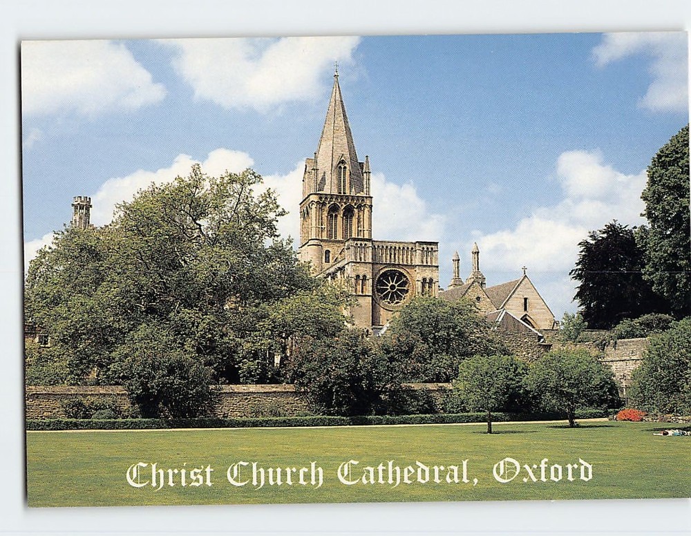 Postcard Christ Church Cathedral Oxford England