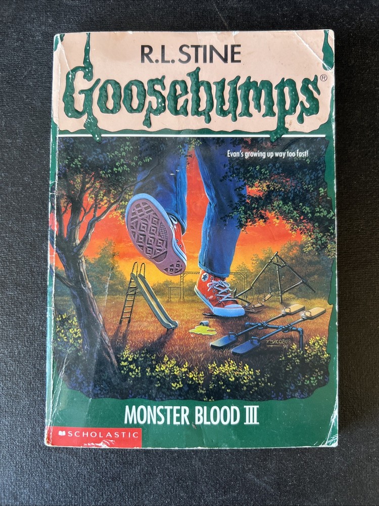 Goosebumps #29 Monster Blood 3 III R. L. Stine  1st Print 1995 - 1st Edition