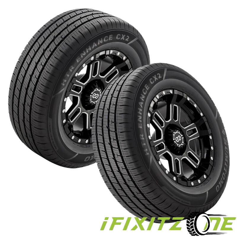 2 Sumitomo HTR Enhance CX2 265/40R22 106H SUV Tires, All Season, 65K Mile, 680AA