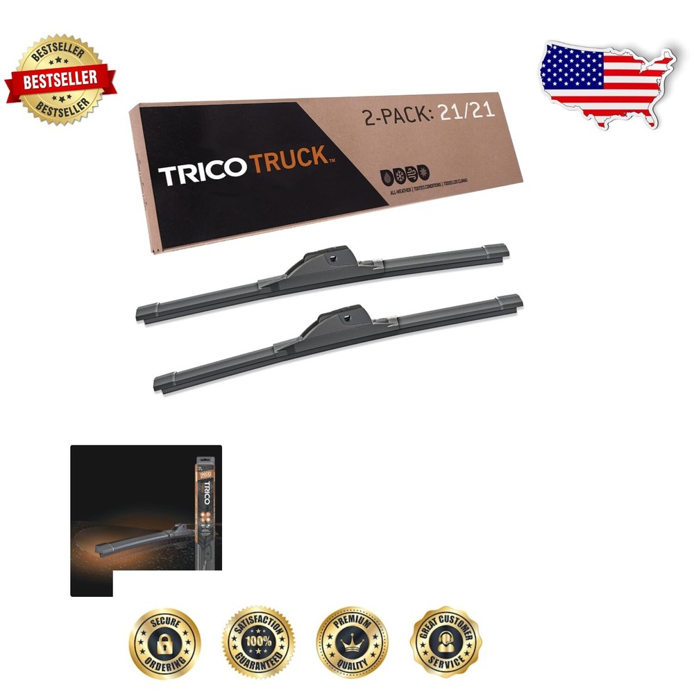 21-Inch Heavy-Duty Car Wiper Blades for All-Weather Performance  