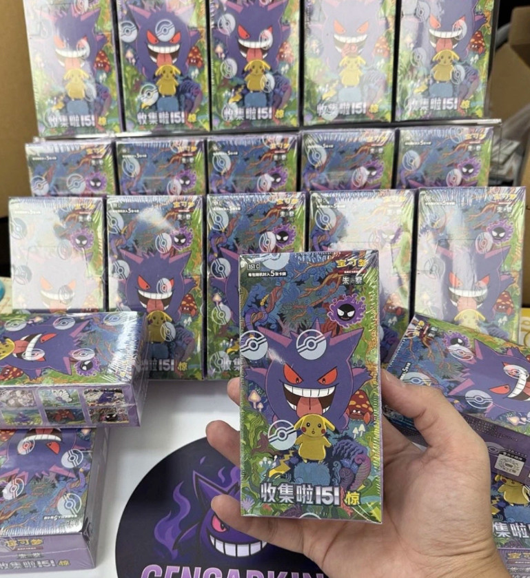 Pokemon TCG Simplified Chinese Collect 151C 3.0 Surprise Slim Booster Box-Sealed