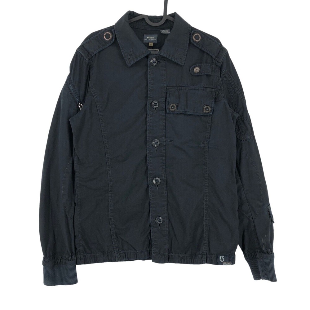 G-STAR RAW Men's Sniper Overshirt Bomber Jacket Size M
