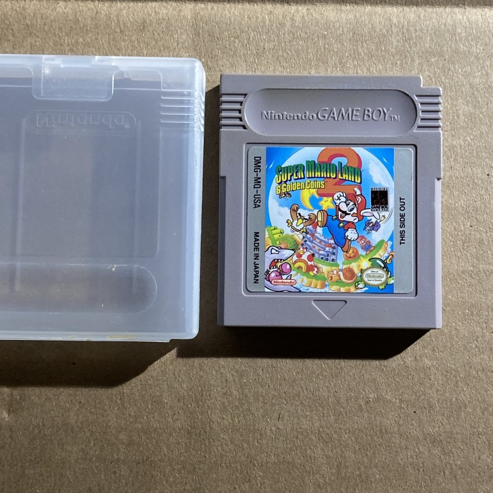 Super Mario Land 2 Nintendo Gameboy Tested Case Mint