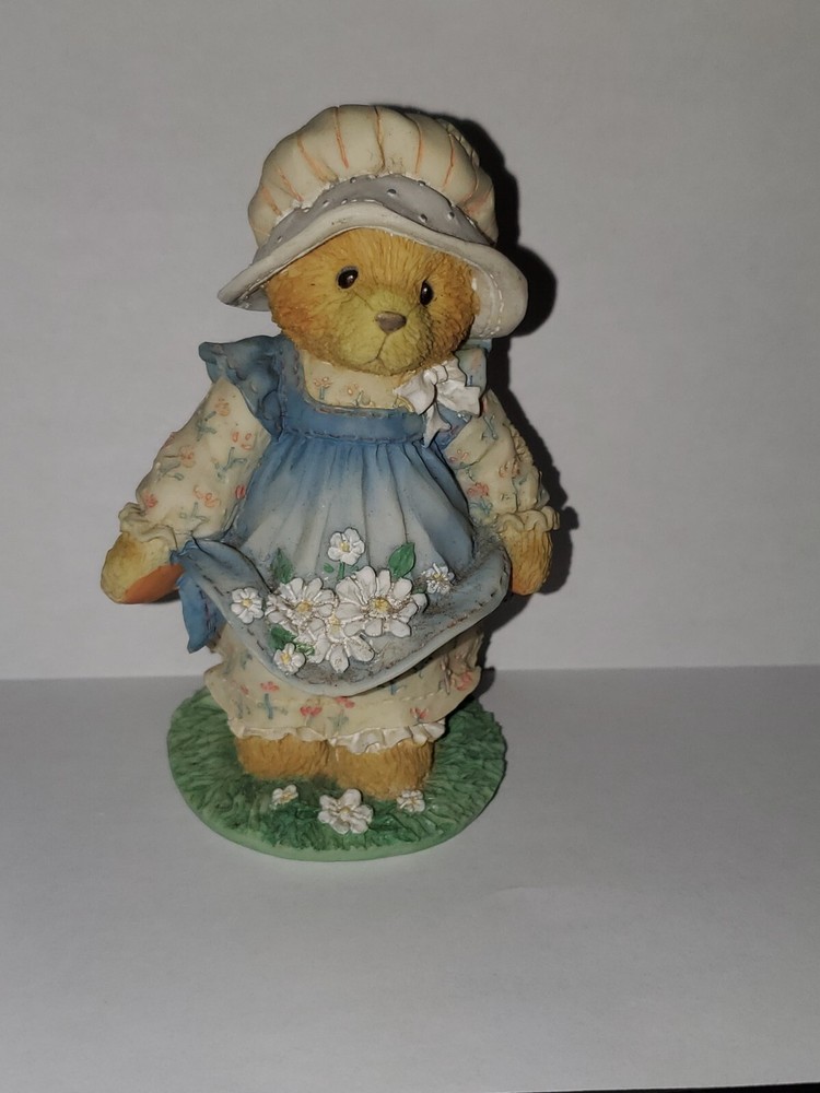 Cherished Teddies Gail Catching First Blooms of Friendship Retired