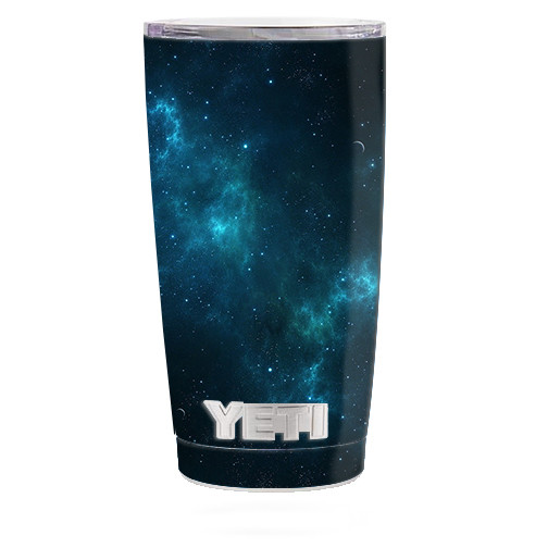 Custom Skin Decal for Yeti 20oz Rambler Tumbler - Deep Space Design