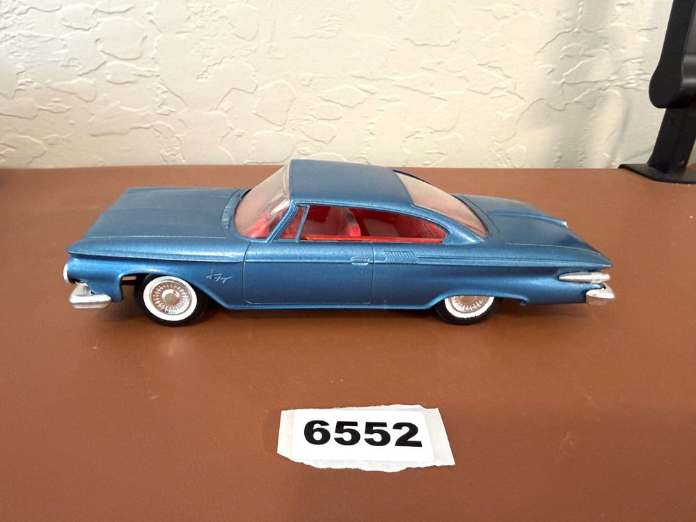 Johan 1Blue Plymouth 2 Door Hardtop DEALER Promo Model 6552