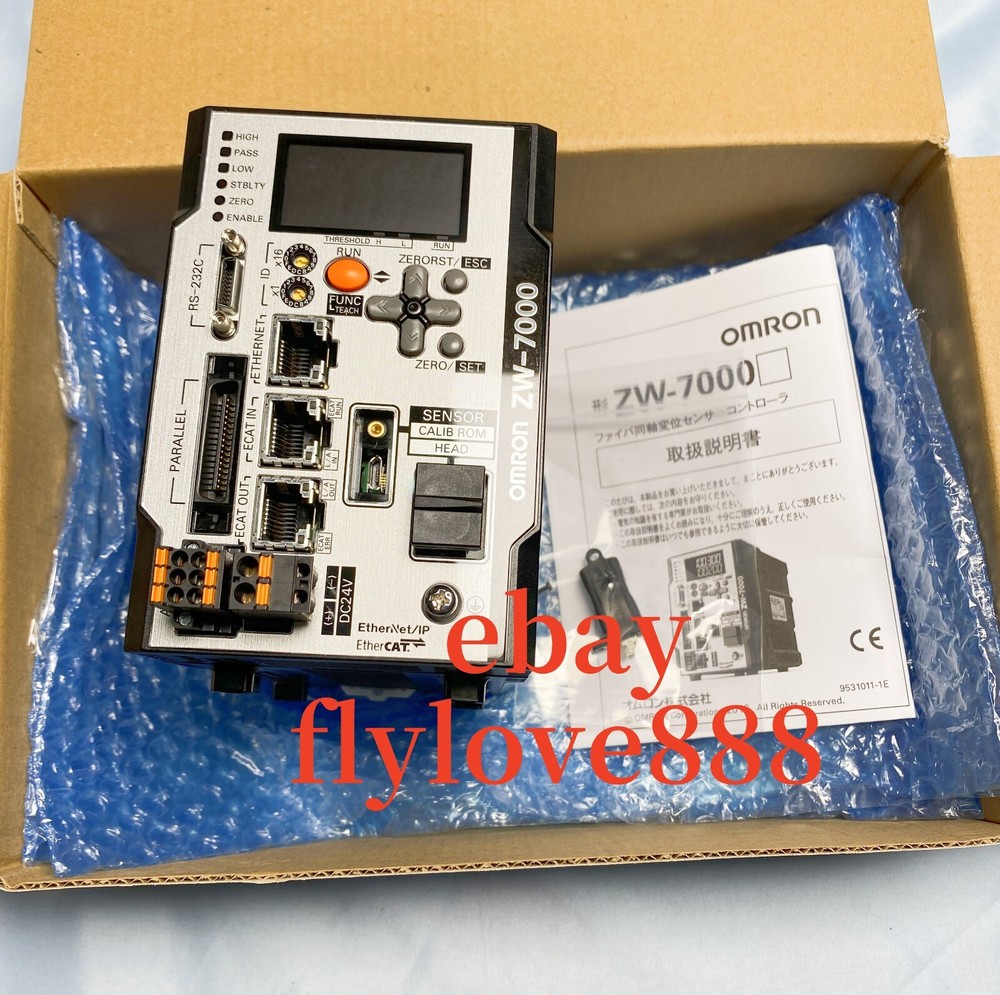 OMRON ZW-7000 fiber optic coaxial displacement sensor brand new DHL