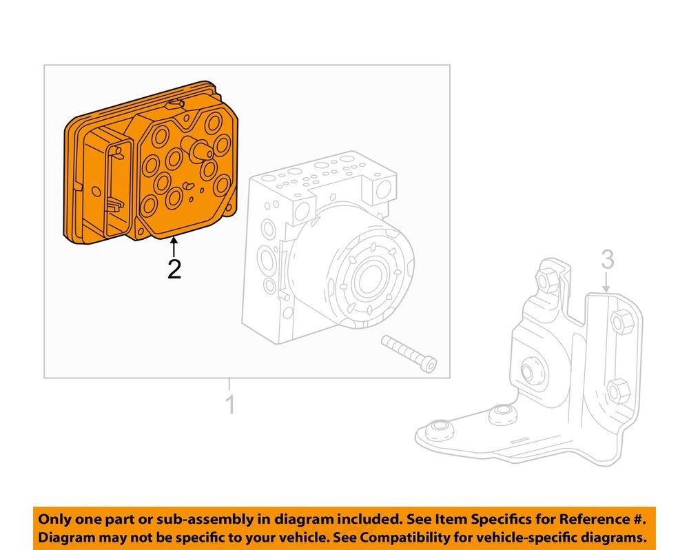GM OEM 15-16 Canyon Colorado ABS Control Module 23414480-image