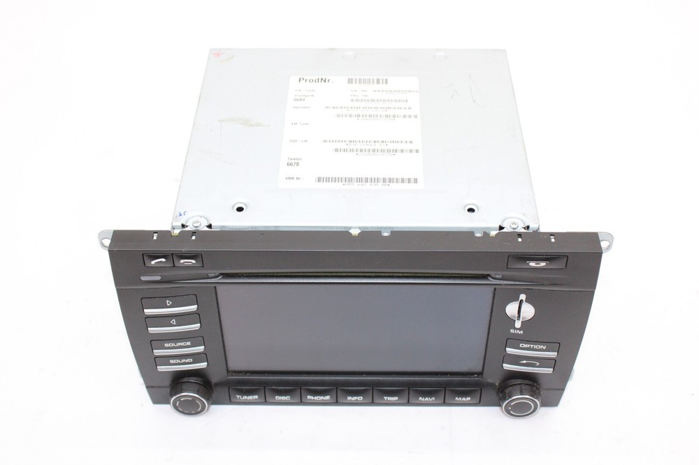 Porsche Cayenne 957 Navigation Screen Monitor Radio Headunit Display 2008-2010