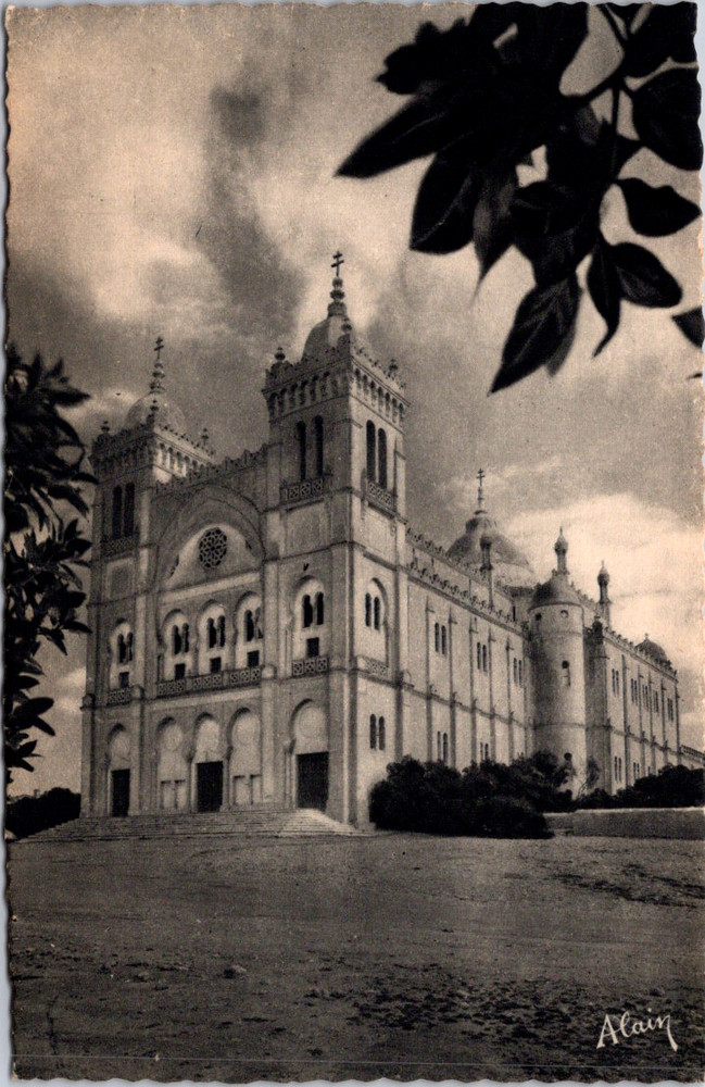 Vintage Postcard Carthage Cathedral France Musée Lavigerie Historic