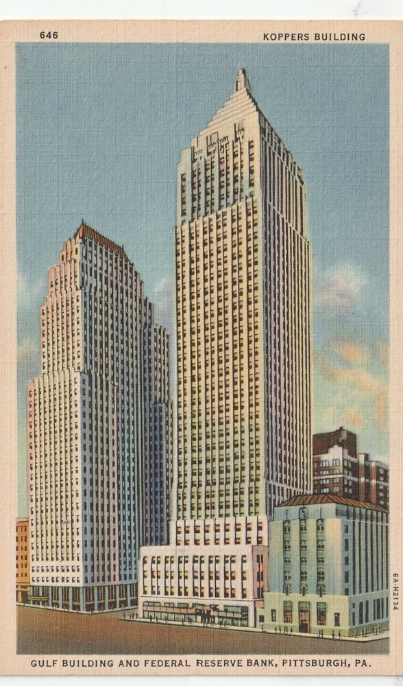 Koppers & Gulf Building & Federal Reserve Bank, Pittsburgh, Pennsylvania