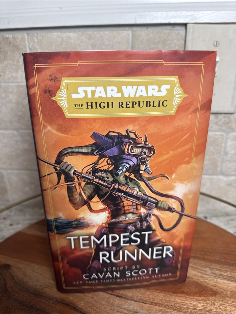 Star Wars: Tempest Runner (The High Republic) by Cavan Scott (2022 HC) 1st Print