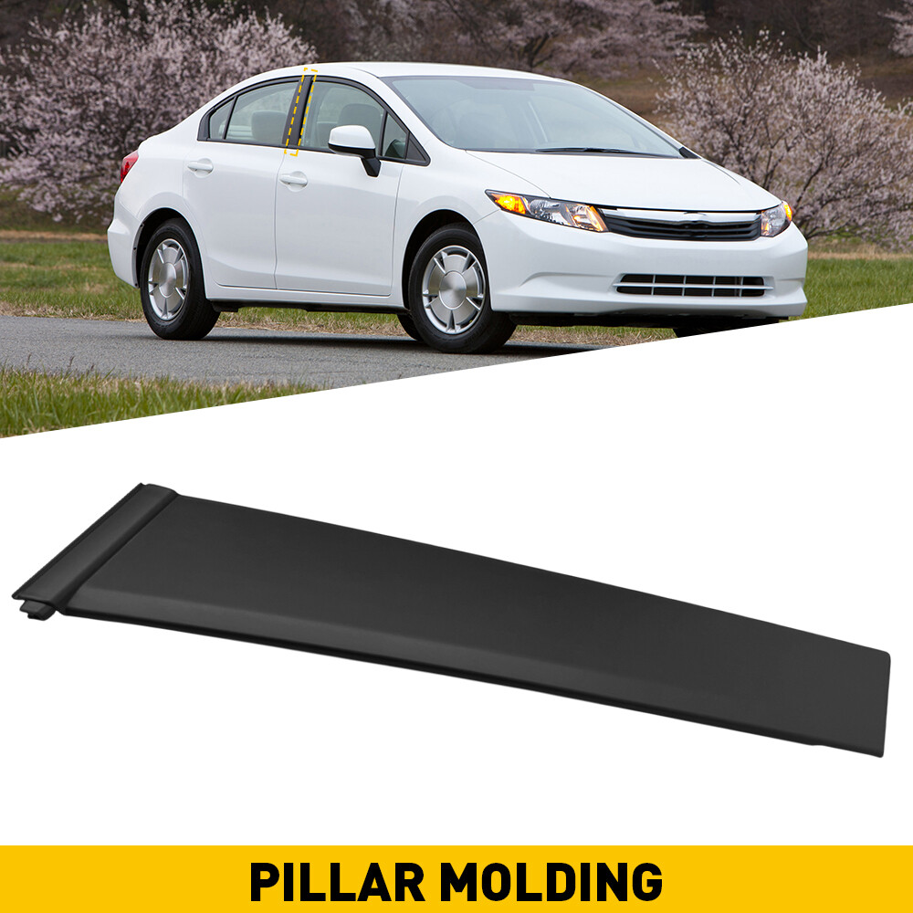 New Genuine Honda Civic Door Pillar Molding Front Right Trim OE 72430-TR3-A01 M