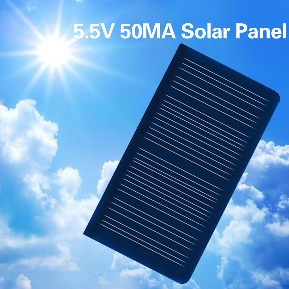 5.5V Mini Solar Panel Small Battery Charger Module Silicon Cell T7A2  