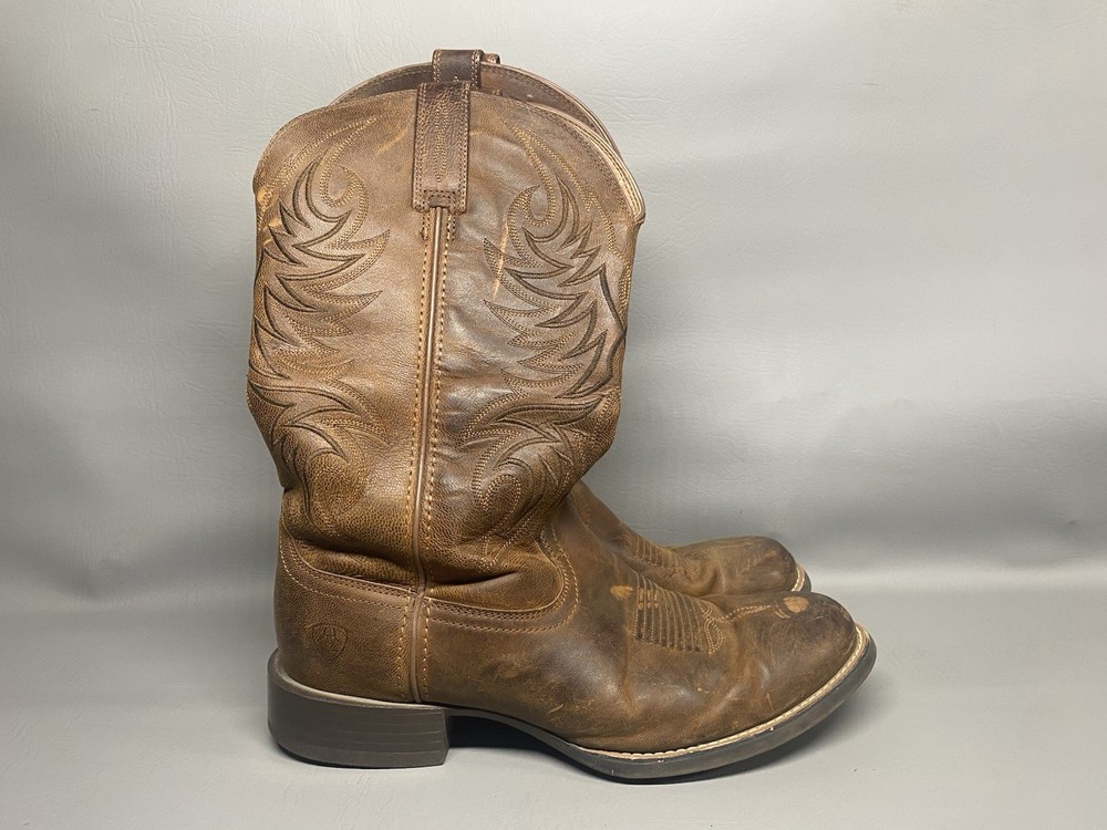 Ariat Men's Brown Work Boots Size 10 EE 10010134