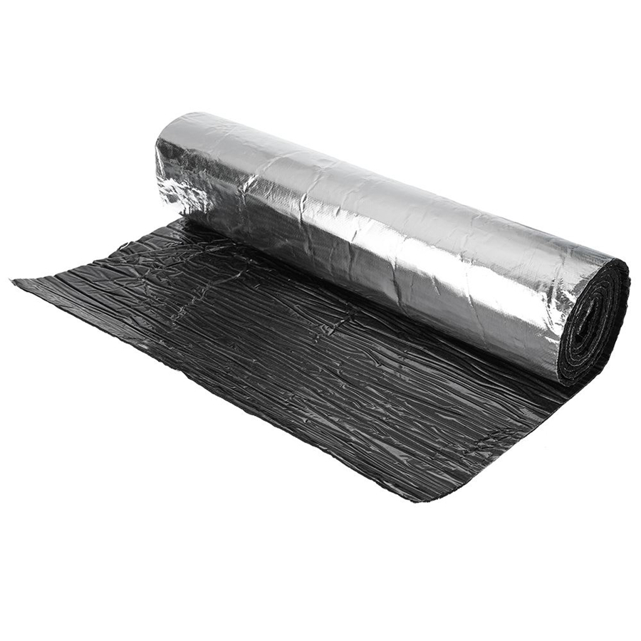 Car Door Hood Bonnet Firewall Insulation Sound Proofing Mat Glass Fiber Foam Mat