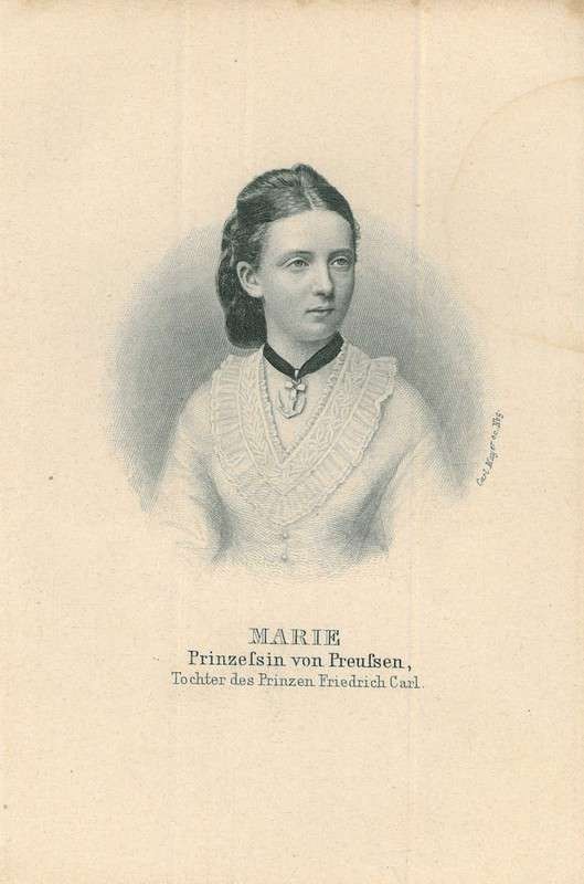 Portrait of Marie, Princess of Prussia