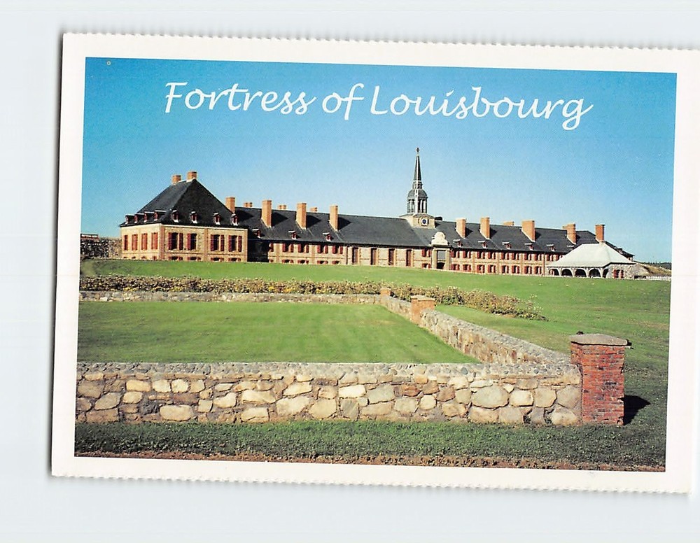 Postcard Fortress of Louisbourg Cape Breton Nova Scotia Canada
