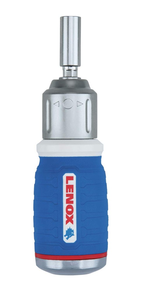 8-in-1 Stubby Ratcheting Screwdriver with Compact Multi-Tool Design LXHT60901