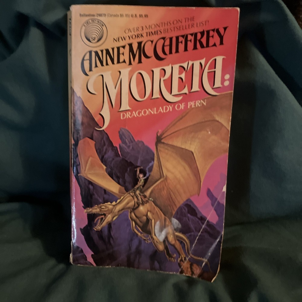 Anne Mccaffrey Moreta Dragon lady Of Pern 1992 14th Edition