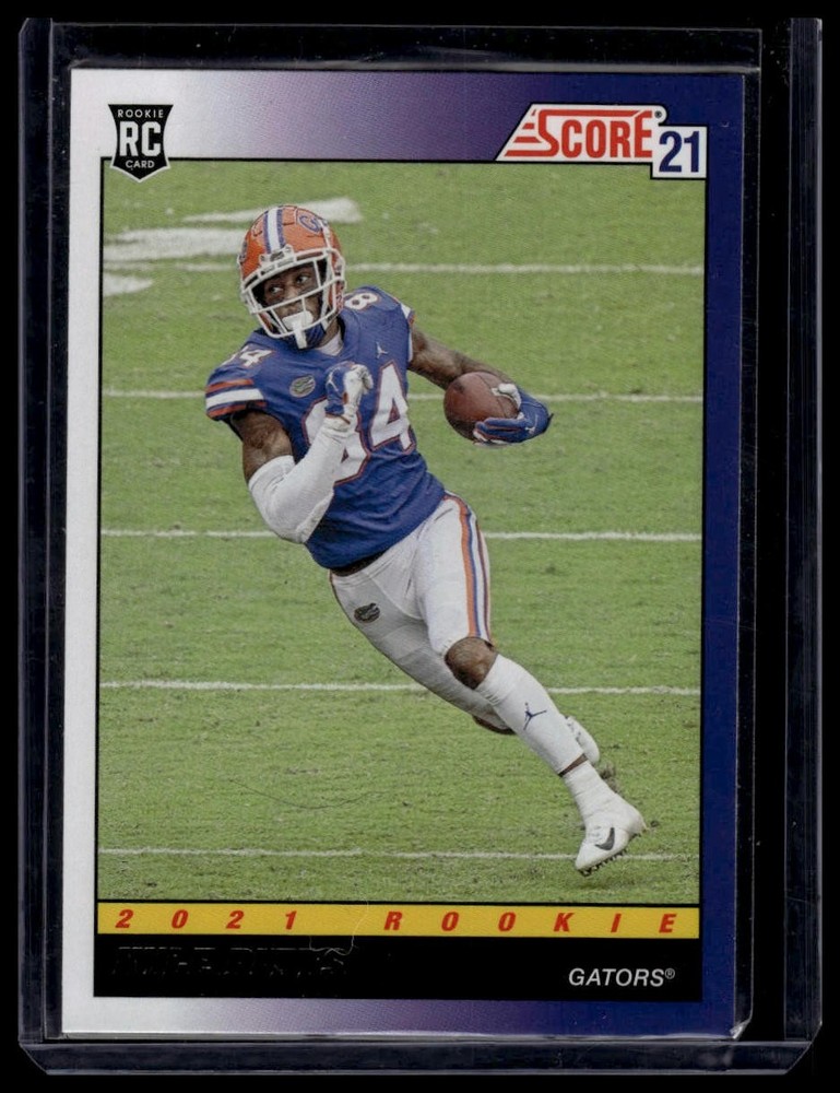 2021 Score Kyle Pitts Rookie Card #TB6 1991 Throwback Edition