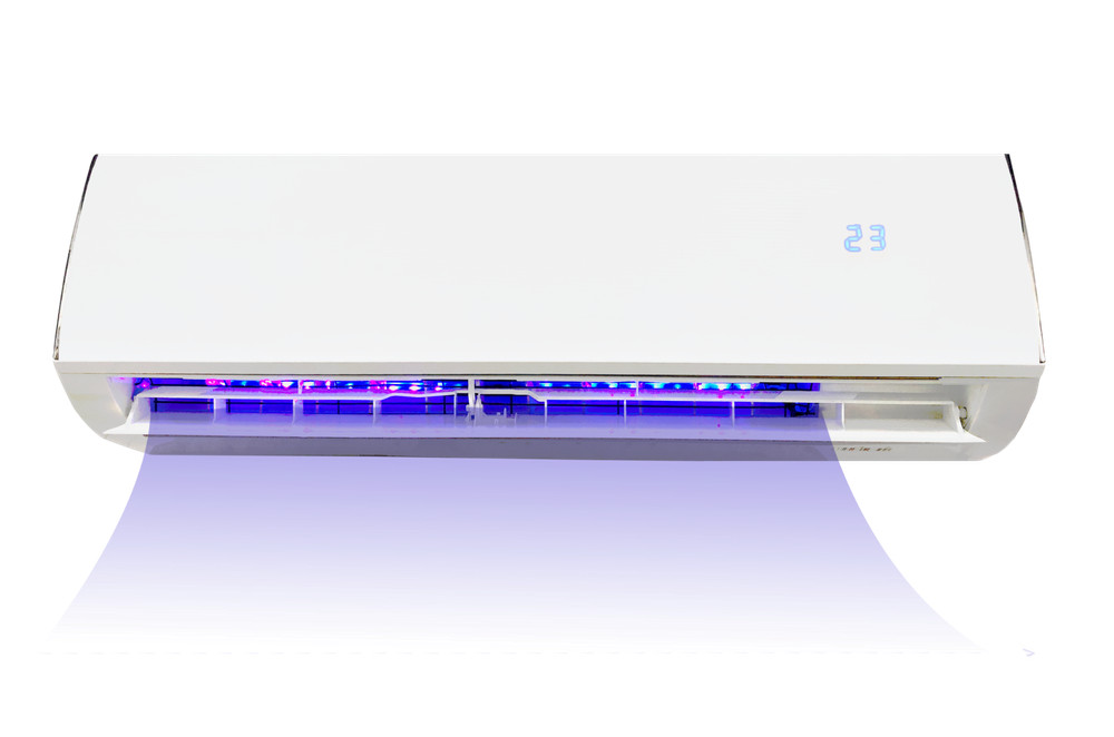 UV LED Kit for MINI SPLIT Ductless A/C Air Purifier 254nm UVC Intensity-image