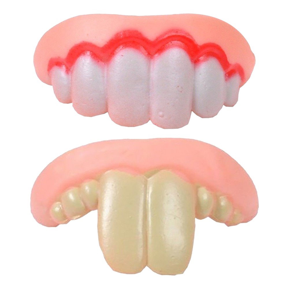 Dog Fake Dentures Braces Creative Humorous Tear Resistant Dog Funny Toy