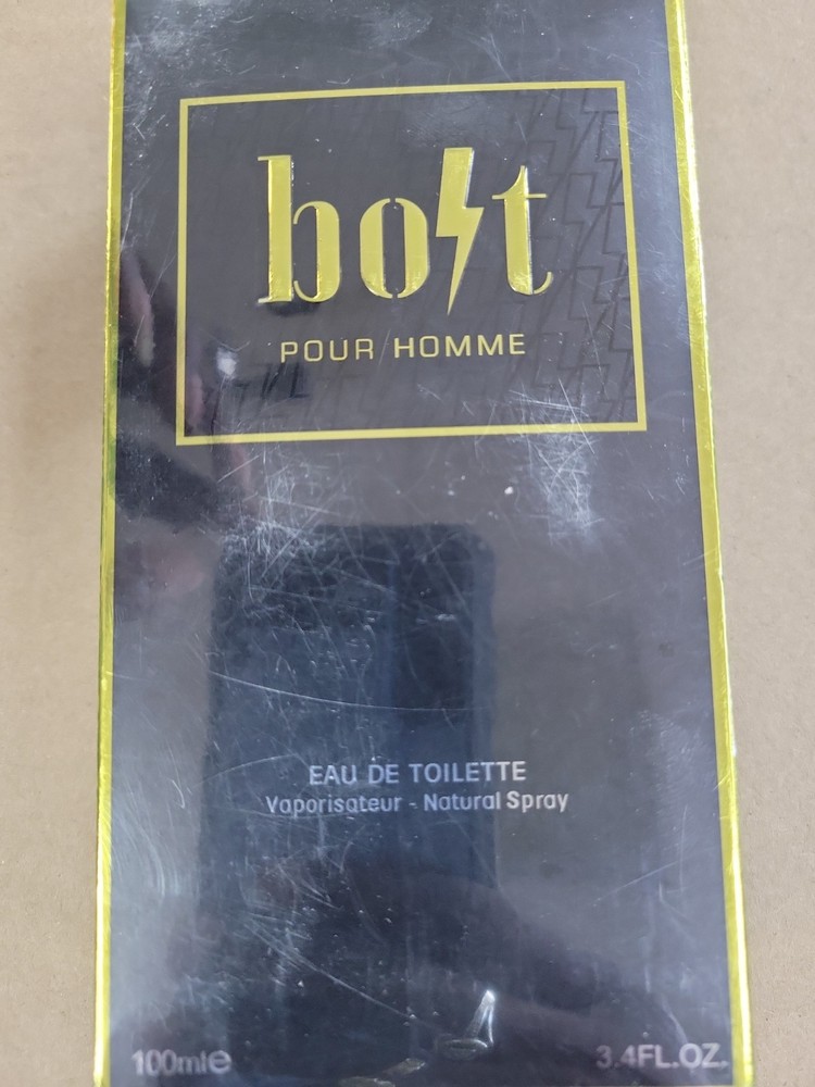 Bolt Pour Homme Eau de Toilette Spray 3.4 fl oz. Men’s Cologne Fresh Woody Scent