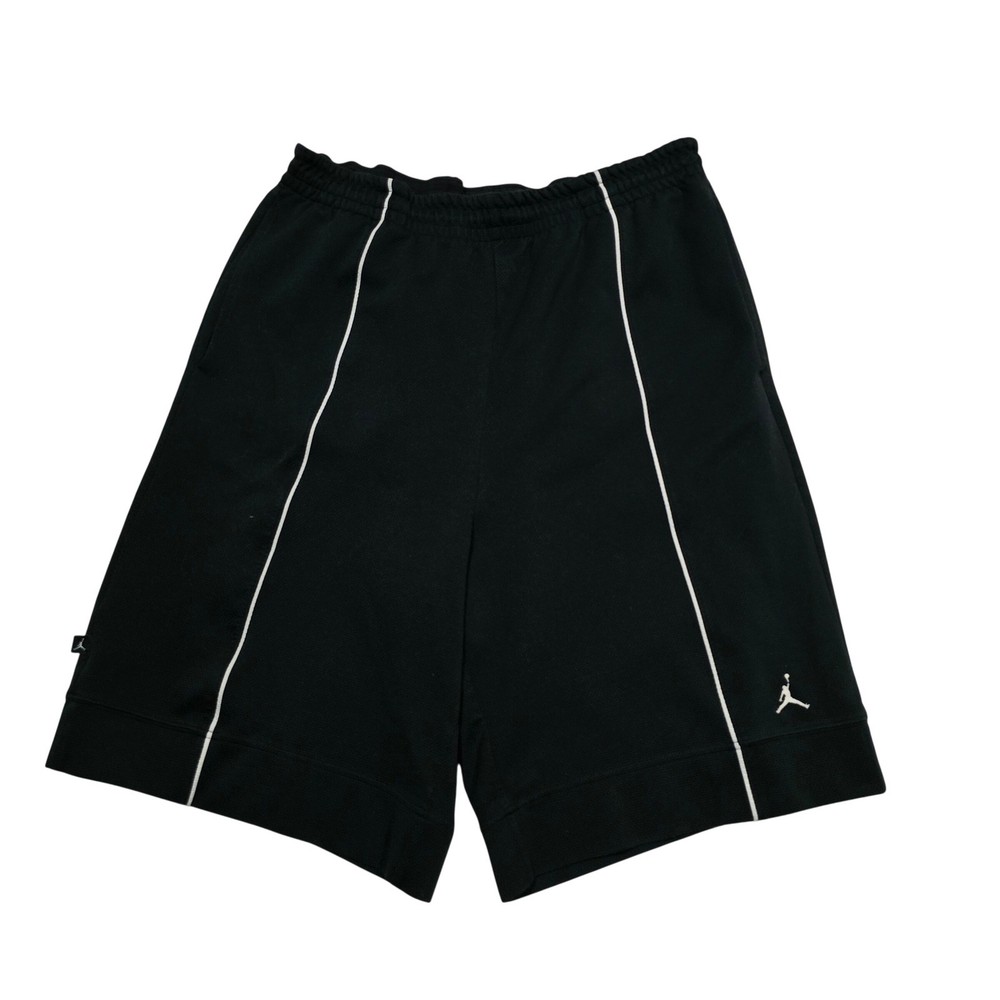 Jordan Jumpman Basketball Shorts Mens XL Black White Mesh Y2K 90s Retro Vintage